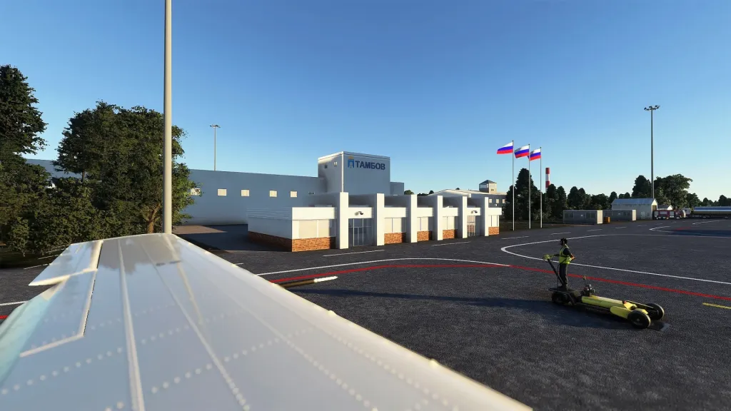 Аэропорт Тамбова приостановил приём и выпуск самолётов