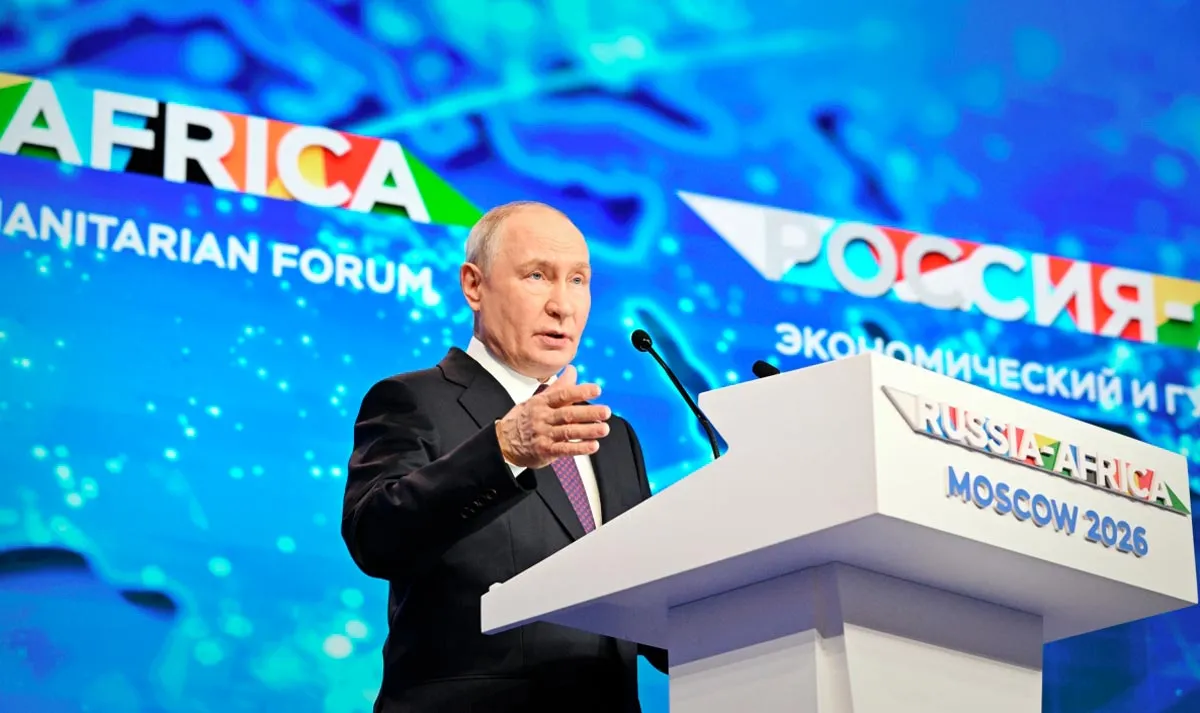 Путин призвал Африку перейти на альтернативные системы платежей