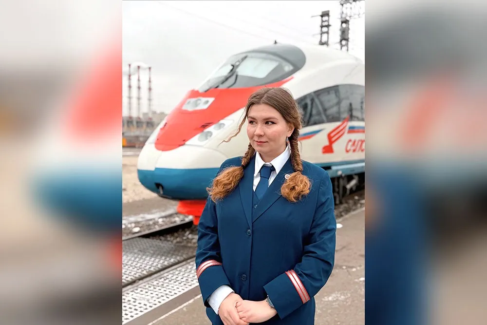 Первая в России девушка-машинист получила допуск к «Сапсанам»