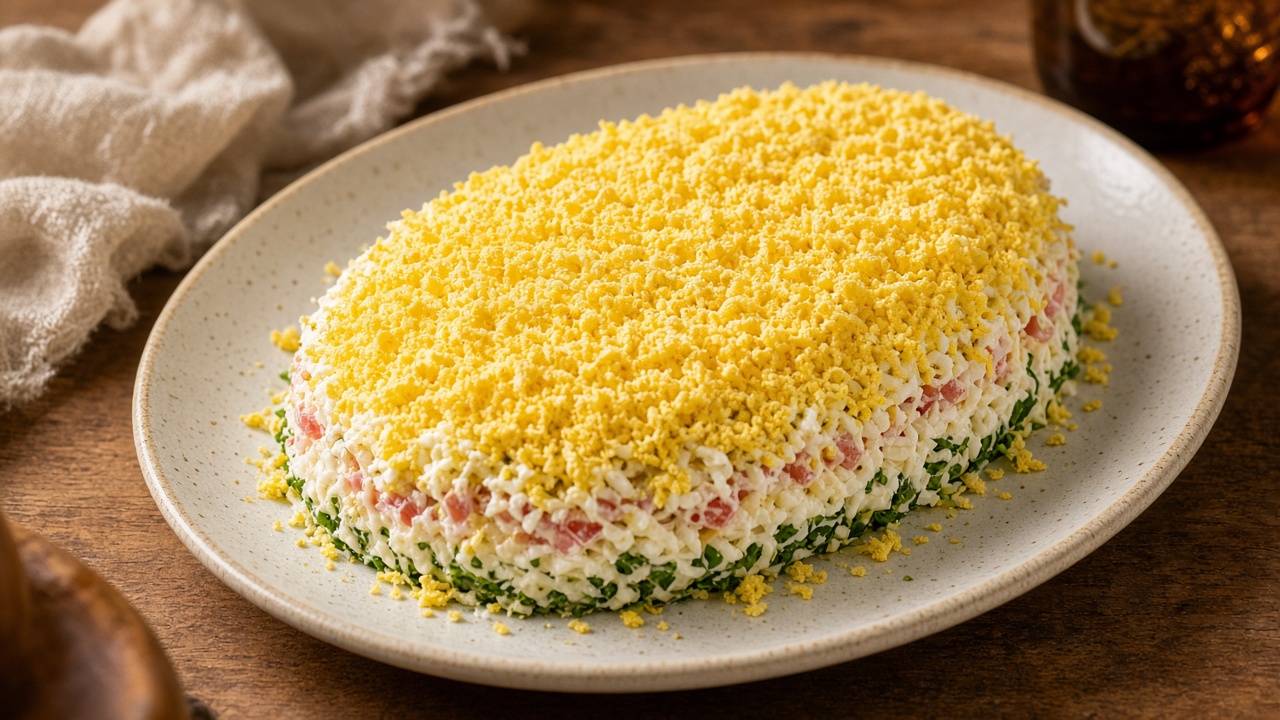 Салат Мимоза к празднику: порядок слоёв и что портит вкус