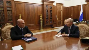 Мишустин передал через вице-президента Ирана приветствие Путина Пезешкиану